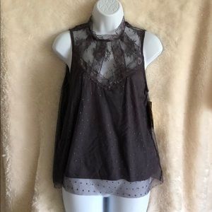 NWT Live To Be Spoiled Purple Knit Top